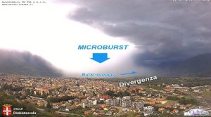 Scopri di più sull'articolo Temporali in rapida formazione sul VCO. Microburst a Masera e Montecrestese.