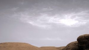 Scopri di più sull'articolo Marte: Curiosity registra il passaggio di nuvole. Il video