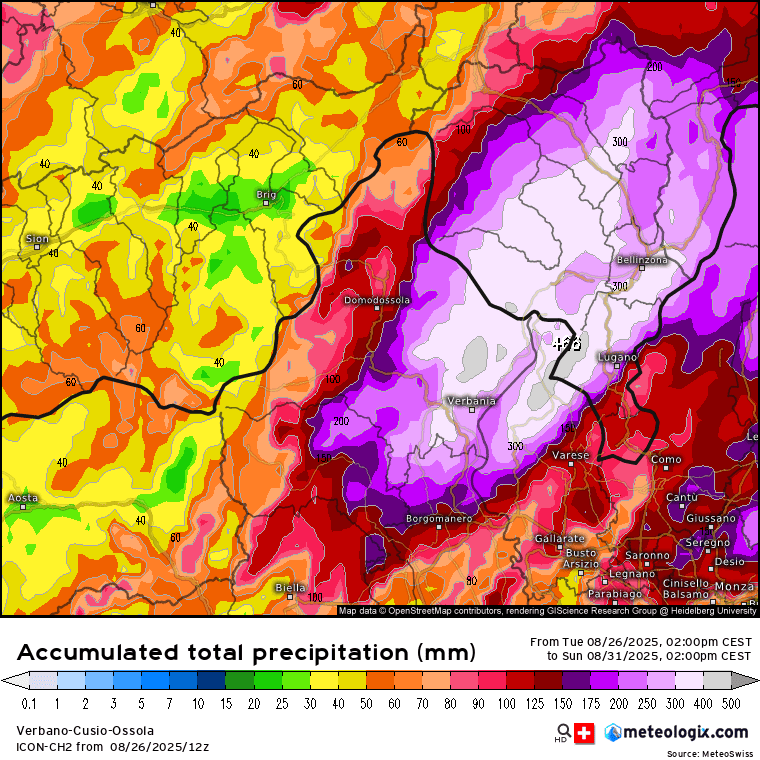 Allerta METEO 27–31 agosto: in arrivo piogge torrenziali e temporali