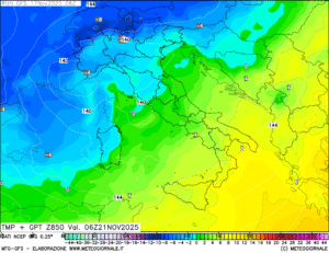 ❄️ Meteo Piemonte 21 Novembre: neve solo su basso Piemonte e Alpi di confine